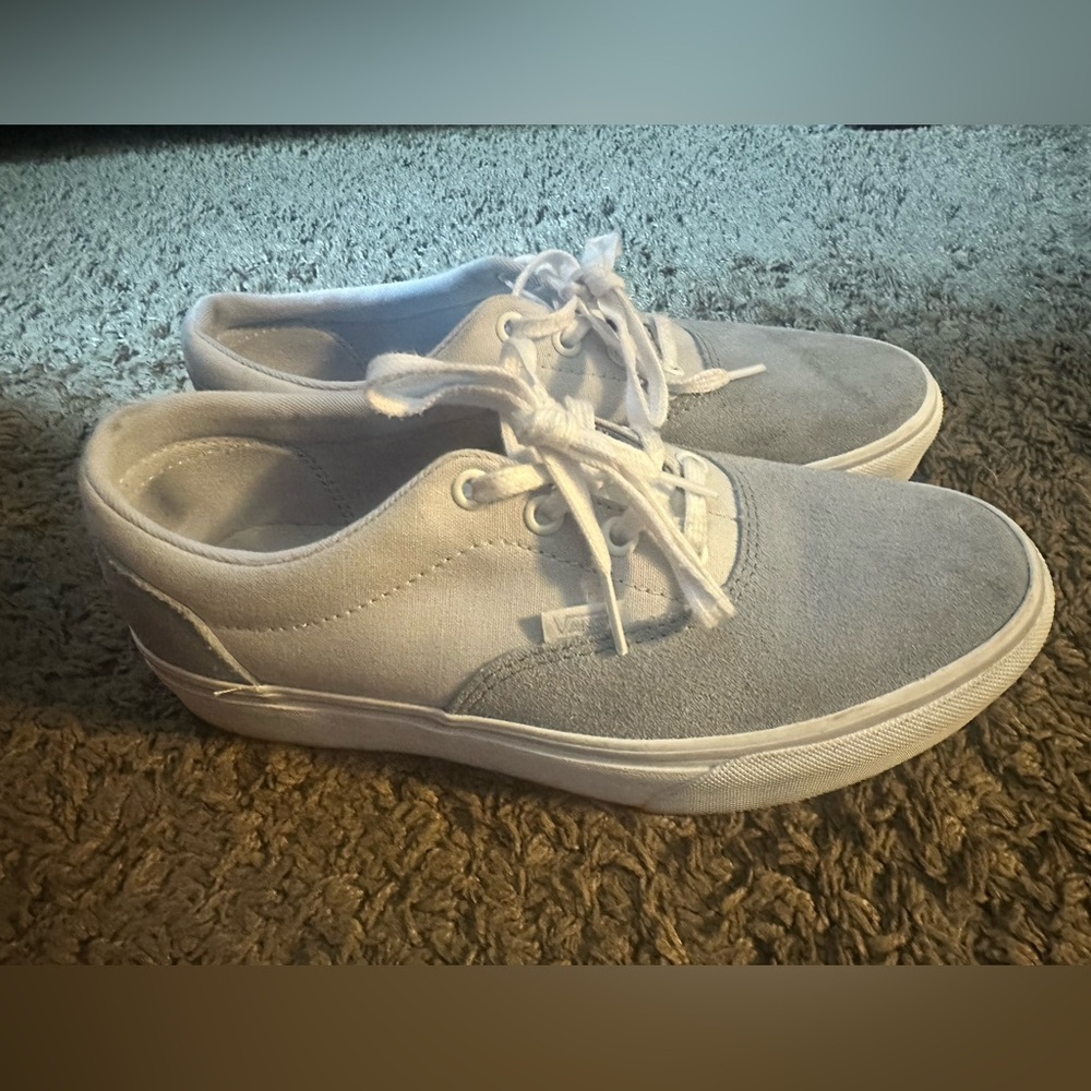 Vans Classic Gray Canvas Shoes